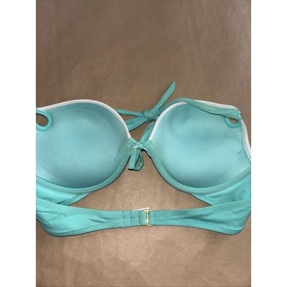 Victoria’s Secret Push Up Bikini Top Size 36B Multicolor Sequins - Picture 4 of 7